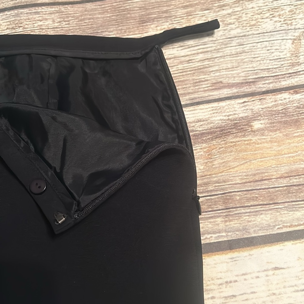 Ann Taylor - The Petite Side Zip Trouser Pant - Size 4P - Picture 4 of 9